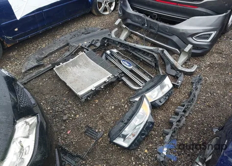 2017 Ford Edge Titanium from USA, damaged, VIN 2FMPK4K83HBC14845